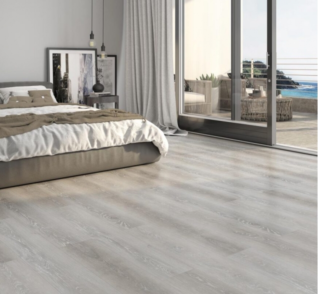 SPC ламинат "CronaFloor" Wood 4V Дуб Мане (1200*180*4 мм) — купить в Владивостоке