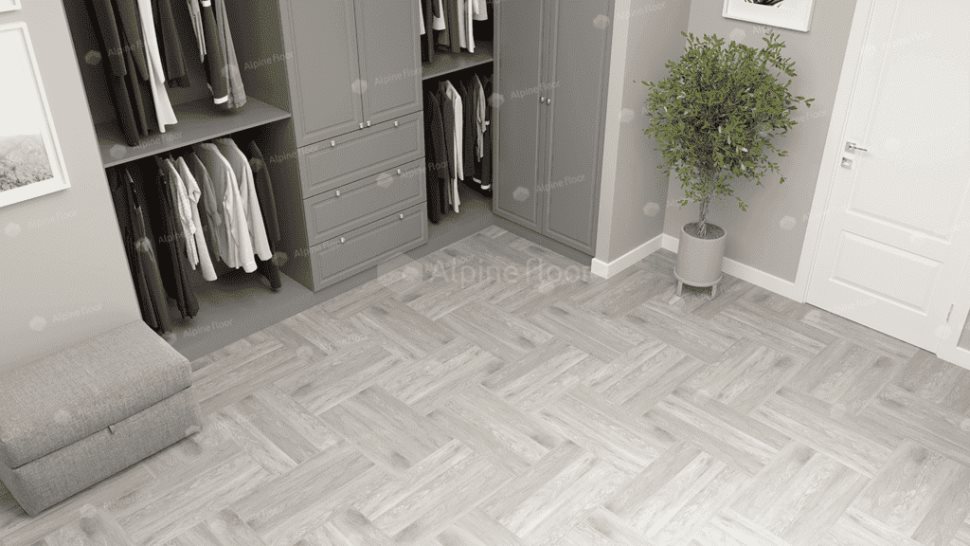 Виниловый ламинат "Alpine Floor" Parquet Light Дуб Полис (600*125*4 мм) — купить в Владивостоке