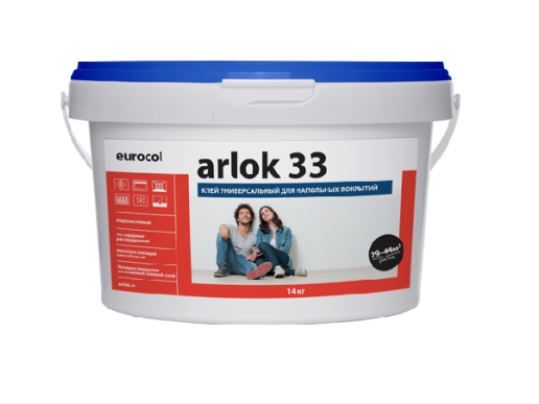 Картинка Клей универсальный "Forbo" Arlok 33 для напольных покрытий 1 кг