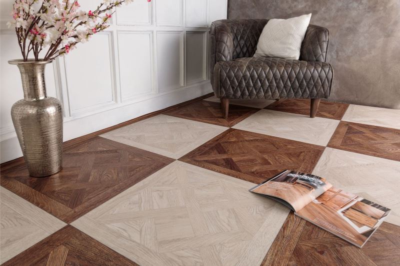 Замковая ПВХ плитка "Aquafloor" AF7001VS (600*600*7 мм) — купить в Владивостоке