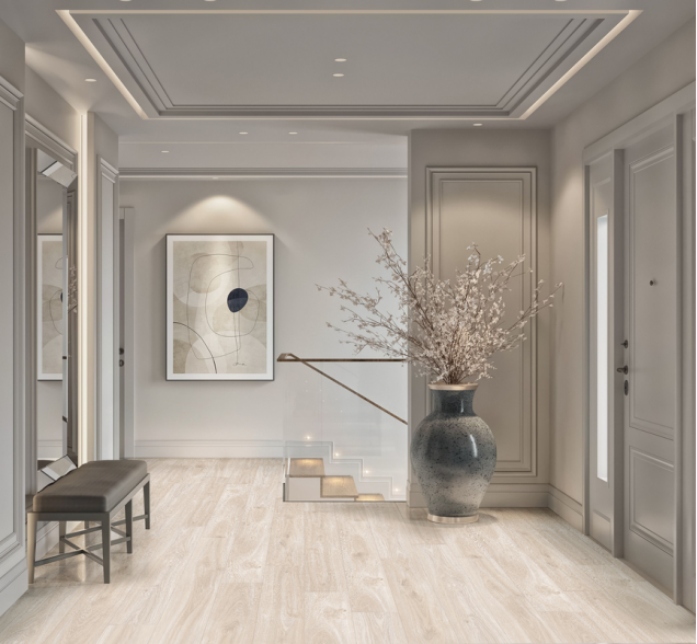 SPC ламинат "CronaFloor" Nano 4V Дуб Ампир (1200*180*3,5 мм) — купить в Владивостоке