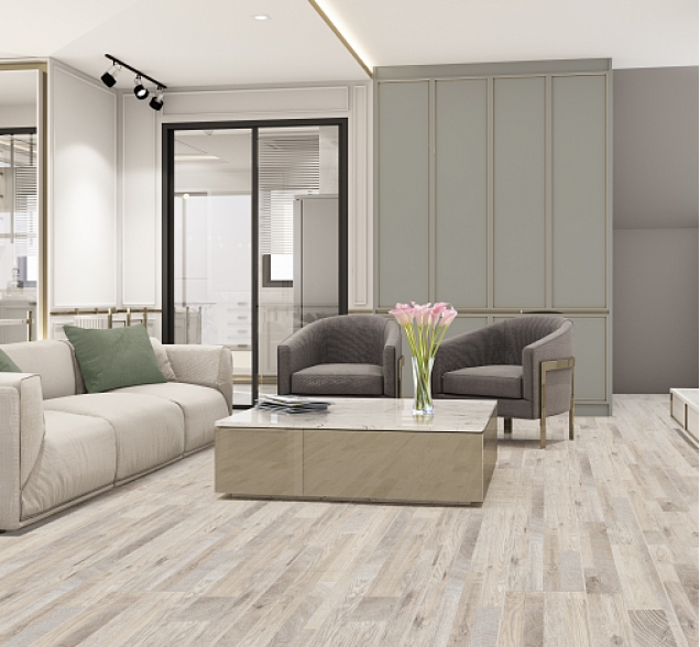 SPC ламинат "CronaFloor" Wood 4V Дуб Ориджин (1200*180*4 мм) — купить в Владивостоке