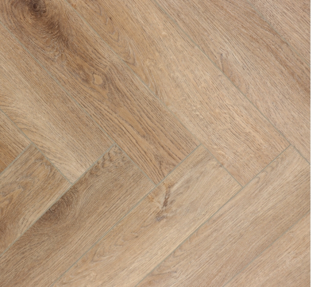 Виниловый ламинат SPC "Cronafloor" Herringbone Дуб Монпелье (640*128*4,5 мм) — купить в Владивостоке