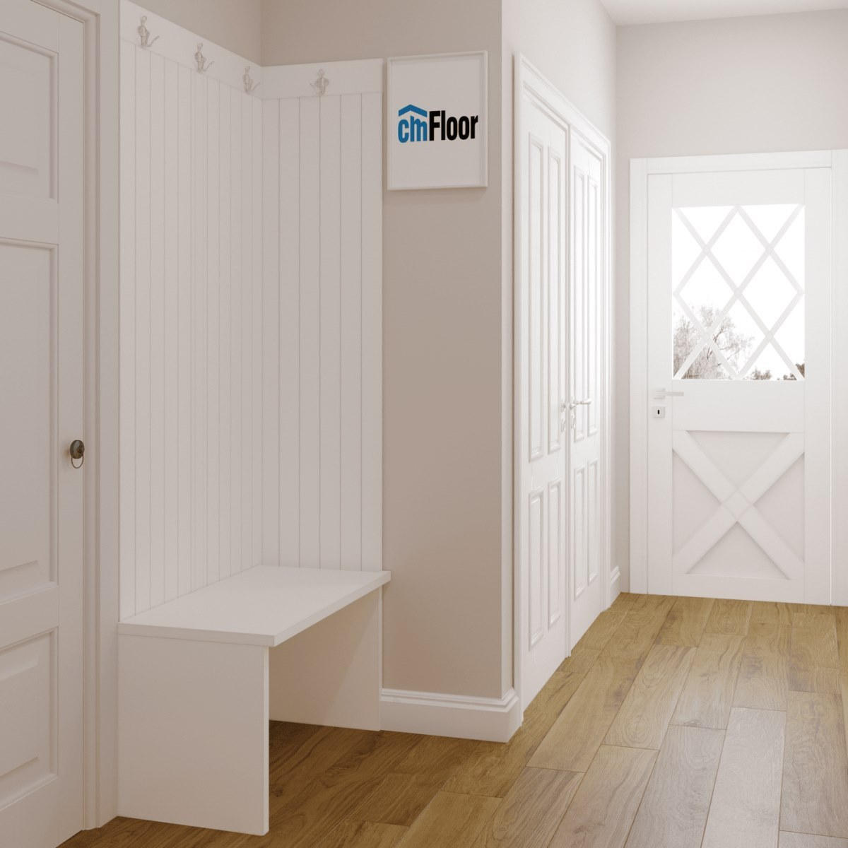 Виниловое напольное покрытие ScandiWood 04 Орех Американский (180*1220*5 мм) — купить в Владивостоке