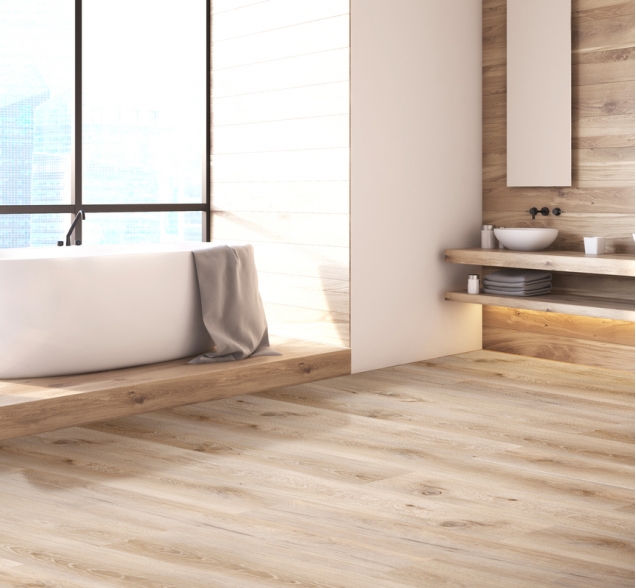 SPC ламинат "CronaFloor" Wood 4V Дуб Фрейзер (1200*180*4 мм) — купить в Владивостоке